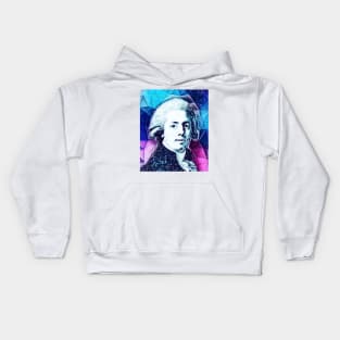 Fausto Elhuyar Snowy Portrait | Fausto Elhuyar Artwork 14 Kids Hoodie